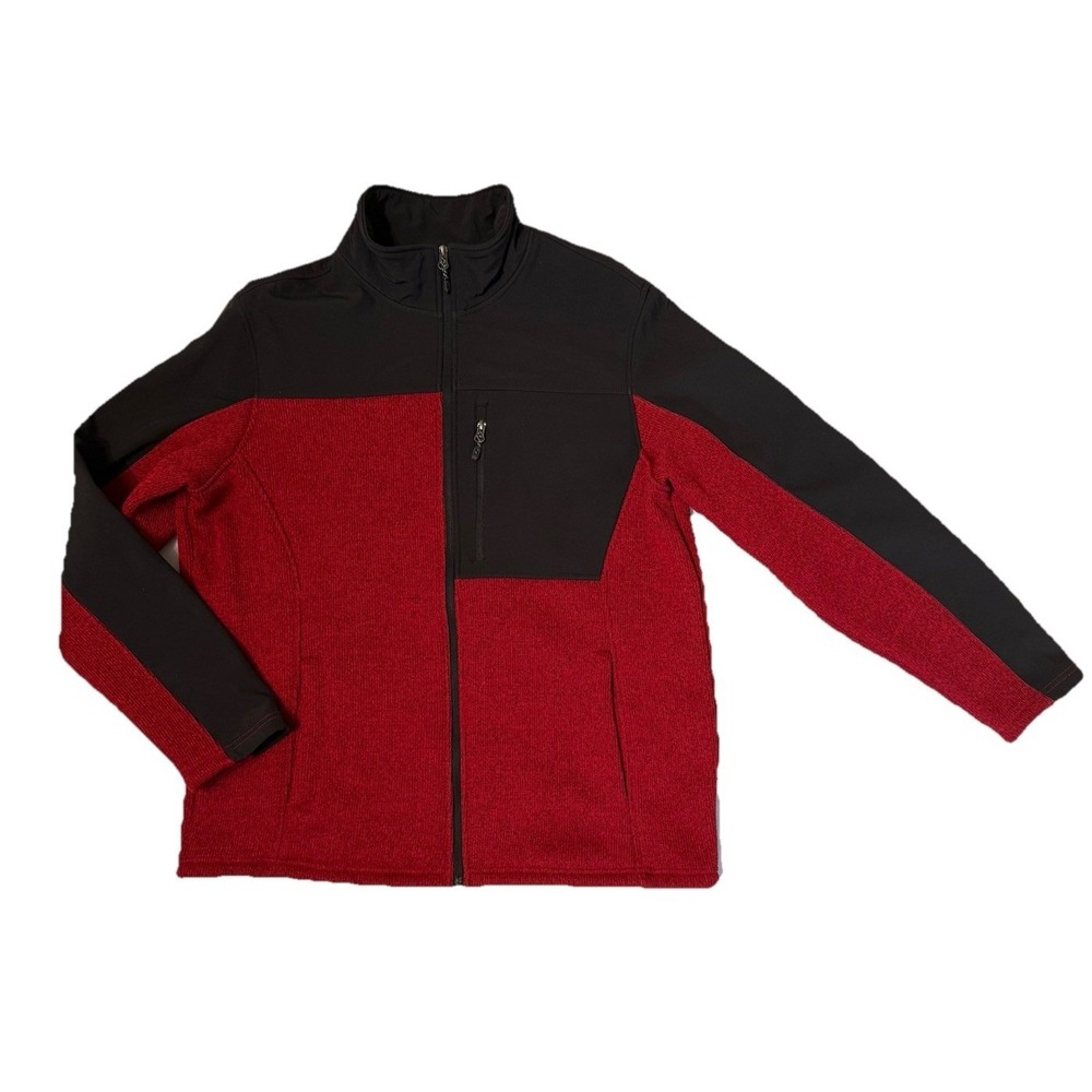 Swiss Tech Red Black Jacket Size XL EUC
